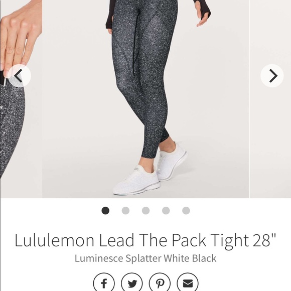 Lululemon size 4 lead the pack tight 28” - Picture 5 of 5